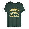 Bergführer Wanderer und Bergsteiger klettern Wandern T-Shirt