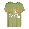 Mount Rainier Bergsteiger Gipfelsport Wandern Hiking T-Shirt