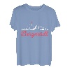 Wandern Bergmädel Bergkraxlerin Wanderer Berge Frauen T-Shirt