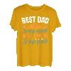Herren Best dad is my name - Bouldern Boulderer Kletterer T-Shirt