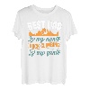 Herren Best dad is my name - Bouldern Boulderer Kletterer T-Shirt