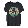 Vintage Retro Kletterer Sportklettern Bouldern T-Shirt