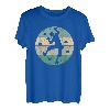 Vintage Retro Kletterer Sportklettern Bouldern T-Shirt