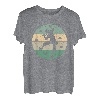 Vintage Retro Kletterer Sportklettern Bouldern T-Shirt