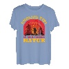 Wanderer Endlich Pipi in der freien Natur Berge Hiker lustig T-Shirt