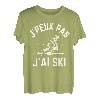 Humour Geek Herren Damen - Je Peux Pas J'ai Skifahren Sports T-Shirt