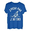 Humour Geek Herren Damen - Je Peux Pas J'ai Skifahren Sports T-Shirt