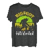 Bigfoot Bergfan Wanderer lustig Naturburschen Wanderliebe T-Shirt