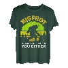 Bigfoot Bergfan Wanderer lustig Naturburschen Wanderliebe T-Shirt