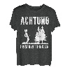 Warnung lustig Wanderer und Bergsteiger Berge Naturburschen T-Shirt