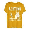 Warnung lustig Wanderer und Bergsteiger Berge Naturburschen T-Shirt