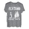 Warnung lustig Wanderer und Bergsteiger Berge Naturburschen T-Shirt