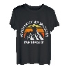 Wanderer Wandern ist wie spazieren nur krasser Bergfan T-Shirt