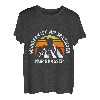 Wanderer Wandern ist wie spazieren nur krasser Bergfan T-Shirt