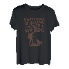 Wandern mit Hund Bergsteiger Hundemotiv Labrador Retriever T-Shirt