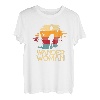 Wandern Bergsteigen Wanderung Natur Wander Woman Sprüche T-Shirt