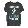 Hapfox & Snow Skifahren Wasserski T-Shirt