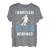 Hapfox & Snow Skifahren Wasserski T-Shirt