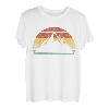 Retro Berglandschaft Gebirge Bergkette T-Shirt
