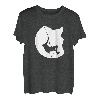 Mond Kletterer Sportklettern Bouldern T-Shirt