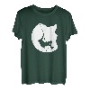 Mond Kletterer Sportklettern Bouldern T-Shirt