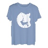 Mond Kletterer Sportklettern Bouldern T-Shirt