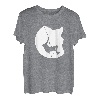 Mond Kletterer Sportklettern Bouldern T-Shirt