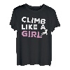 Cooles Klettern-Design für Frauen, Mädchen, Kinder, Kletterliebhaber T-Shirt