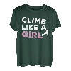 Cooles Klettern-Design für Frauen, Mädchen, Kinder, Kletterliebhaber T-Shirt
