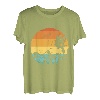 Retro Graphic Climbing Bouldern Rock Climber Mountaineer T-Shirt