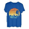 Retro Graphic Climbing Bouldern Rock Climber Mountaineer T-Shirt