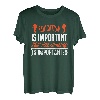 Rock climbing is importanter - Bouldern Boulderer Kletterer T-Shirt