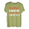 Rock climbing is importanter - Bouldern Boulderer Kletterer T-Shirt