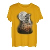 Murmeltier Illustration Mond Murmeltier Nagetier Mankei T-Shirt