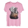 Murmeltier Illustration Mond Murmeltier Nagetier Mankei T-Shirt