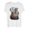 Murmeltier Illustration Mond Murmeltier Nagetier Mankei T-Shirt