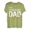 Herren Wanderer Wandern The Walking Dad Spazieren Bergliebe T-Shirt