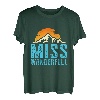 Wanderfull Wanderer Gipfelsport Bergsteiger Bergfan T-Shirt