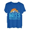 Wanderfull Wanderer Gipfelsport Bergsteiger Bergfan T-Shirt