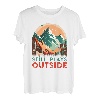 Naturburschen Still plays outside Bergsteiger lustig Berge T-Shirt