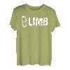 Retro Graphic Climbing Bouldern Rock Climber Mountaineer T-Shirt