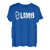 Retro Graphic Climbing Bouldern Rock Climber Mountaineer T-Shirt