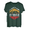 I love peeing outside Wanderer lustig Berge Wandern T-Shirt