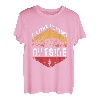I love peeing outside Wanderer lustig Berge Wandern T-Shirt