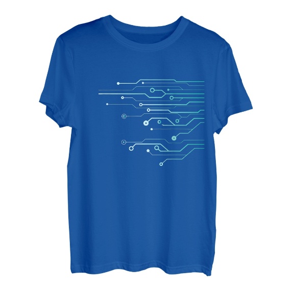 Computer Circuit I Ingenieur I Computer Nerd T-Shirt