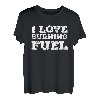 Semi Truck 18 Räder Design für einen Pritsche-LKW-Fahrer T-Shirt