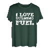 Semi Truck 18 Räder Design für einen Pritsche-LKW-Fahrer T-Shirt