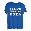 Semi Truck 18 Räder Design für einen Pritsche-LKW-Fahrer T-Shirt