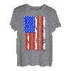 Truck Driver Amerikanische Flagge T-Shirt