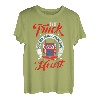 The Truck Has My Man I Have His Heart Truck Driver Trucker T-Shirt
